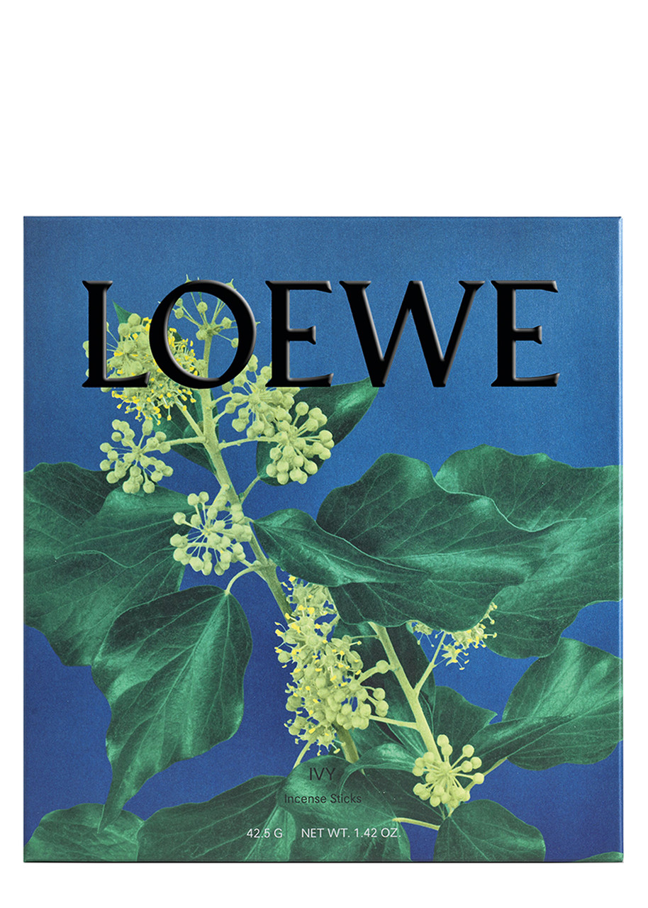  Loewe Ivy Incense Sticks Set 42.5g, Woody Scent, Fresh, Verdant Aroma Of The Leafy, Climbing Vine, Floral Notes 