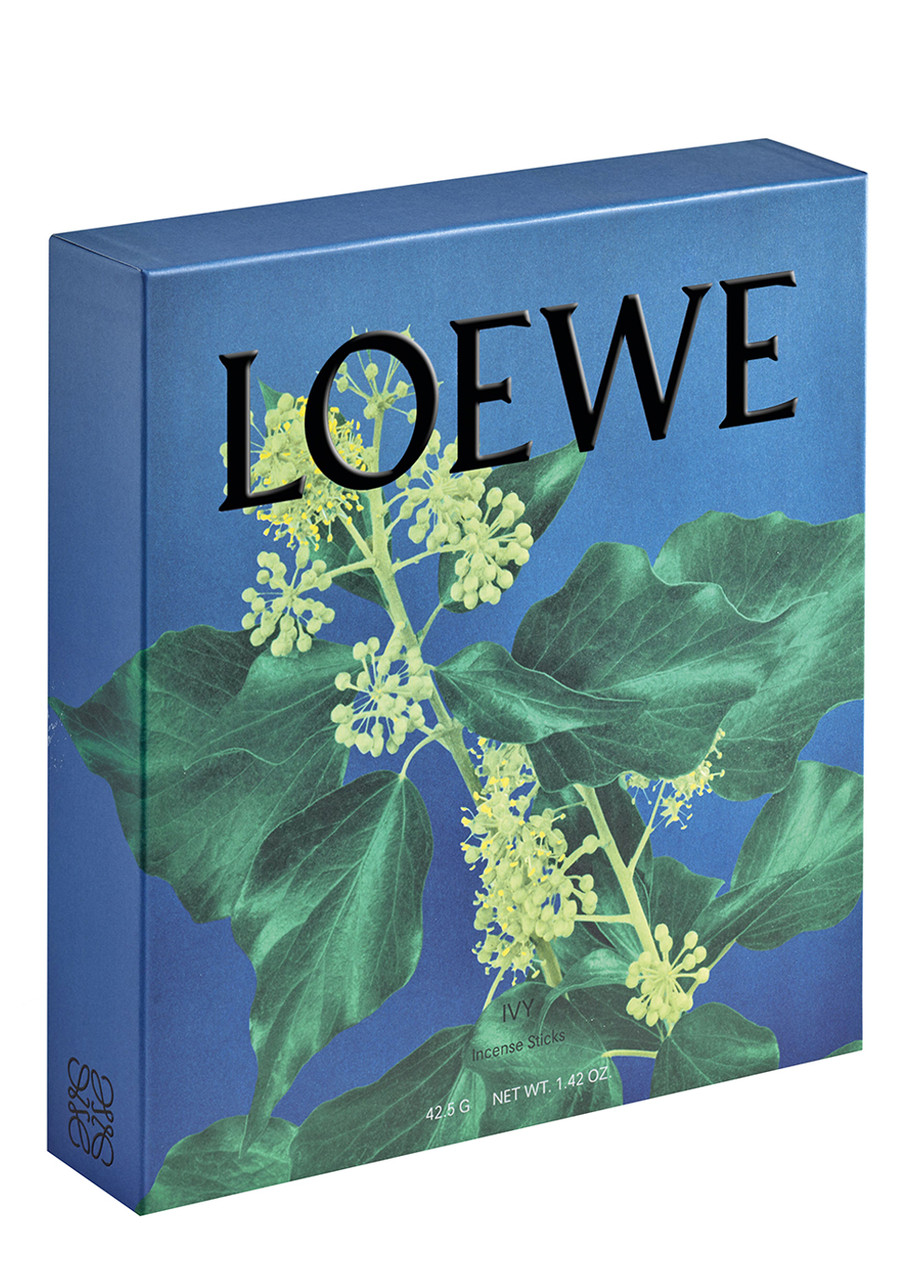  Loewe Ivy Incense Sticks Set 42.5g, Woody Scent, Fresh, Verdant Aroma Of The Leafy, Climbing Vine, Floral Notes 