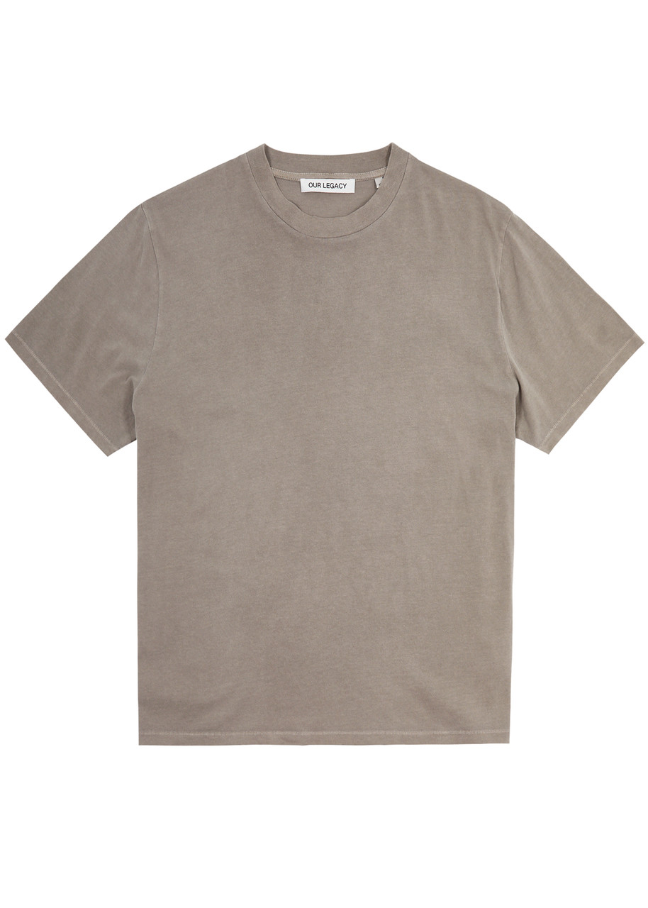 Shop Our Legacy Box Cotton T-shirt In Grey