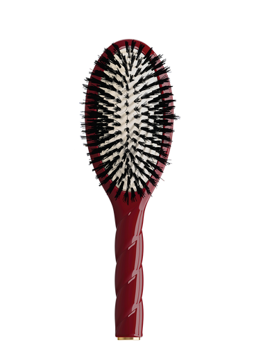 La Bonne Brosse The Universal No1 Cherry Hair Brush In White