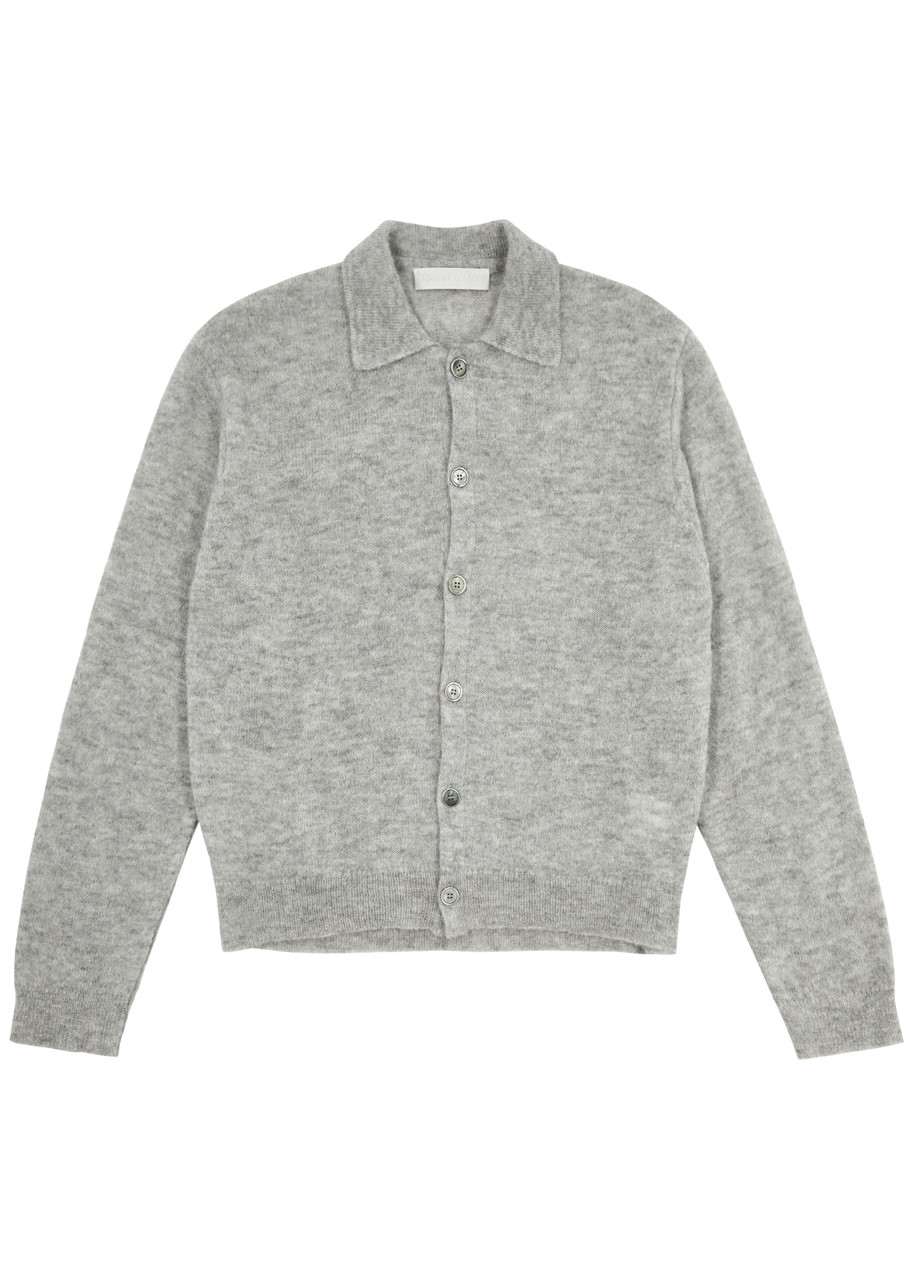 Our Legacy Evening Alpaca-blend Cardigan - Grey - 52 (IT52