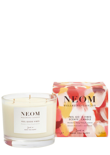 Neom Wellbeing Feel Good Vibes 3 Wick Candle 420g
