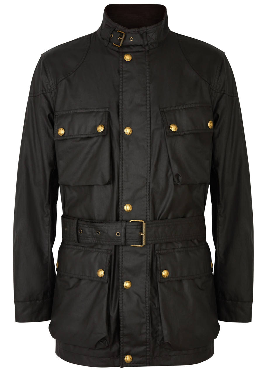 Belstaff Trialmaster Waxed Cotton Jacket - Black - 48 (UK38 / M)