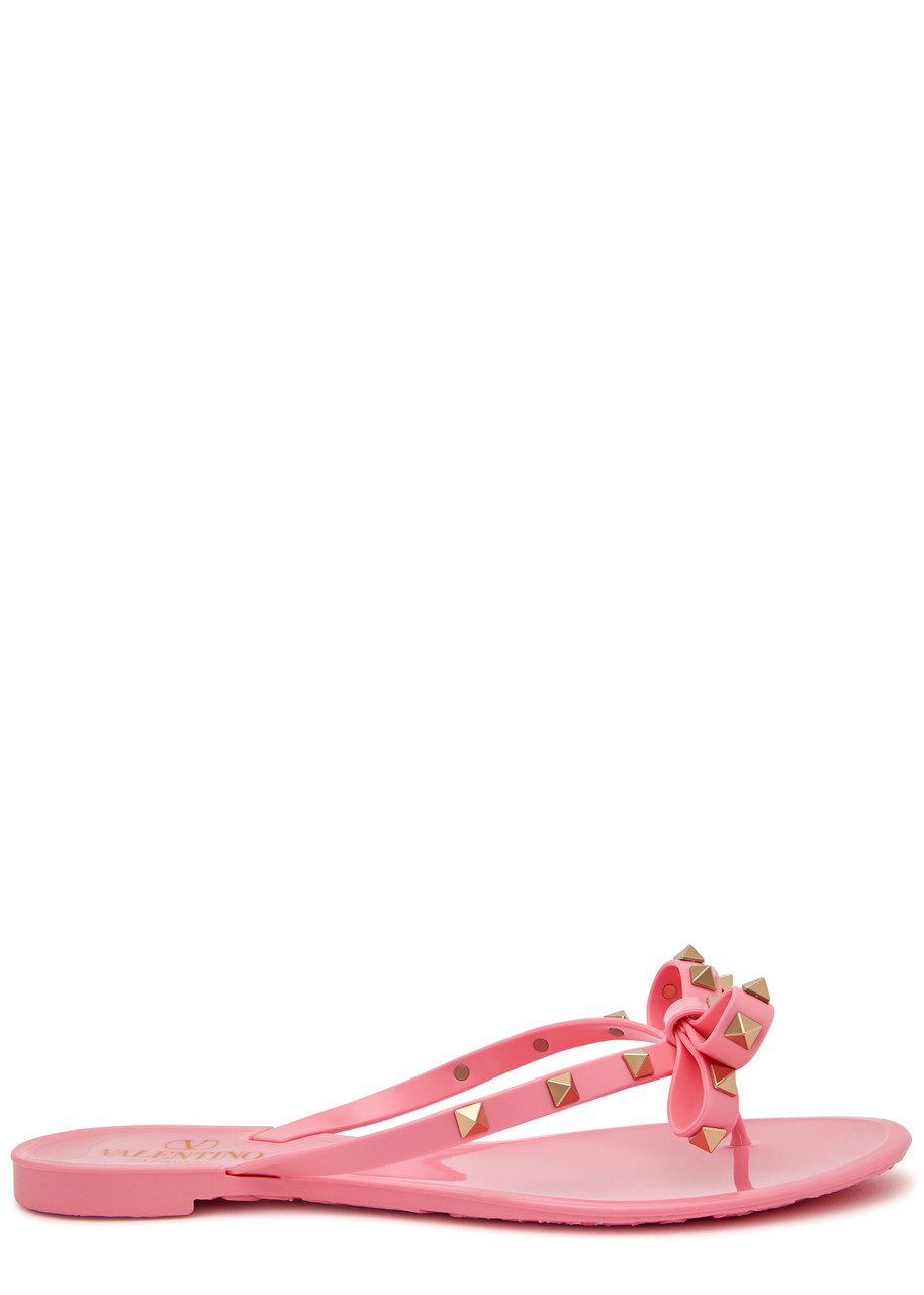 Valentino Garavani Rockstud Flip Flops - Pink - 38 (IT38 / UK5)