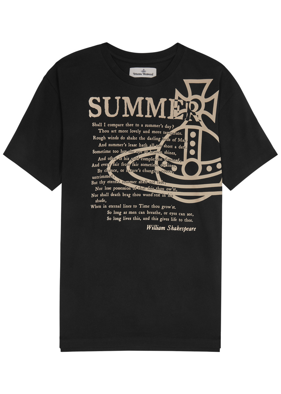 Vivienne Westwood Summer Classic T-shirt In Black