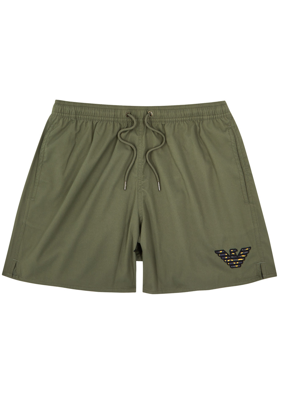 Logo Shell Swim Shorts