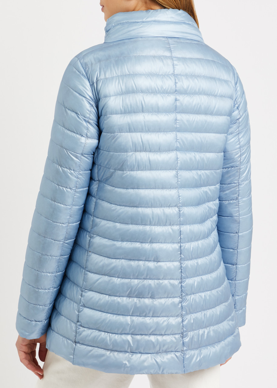  Herno Reversible Quilted Shell Jacket - Blue - 48 (uk16 /xl) 
