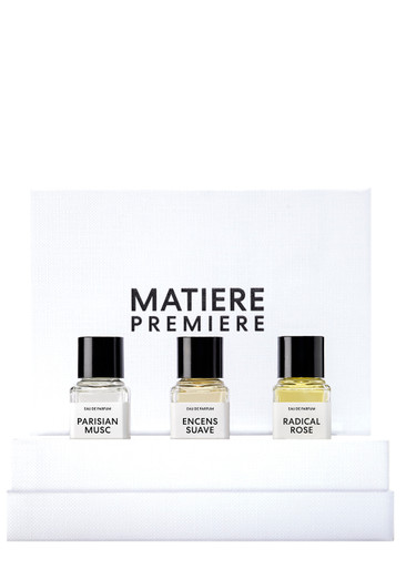 Matiere Premiere Eau De Parfum Discovery Set 3 x 6ml, Perfume, Spicy Rose Notes, Crystal Saffron and the Woody, Vegetal Notes, Travel Size