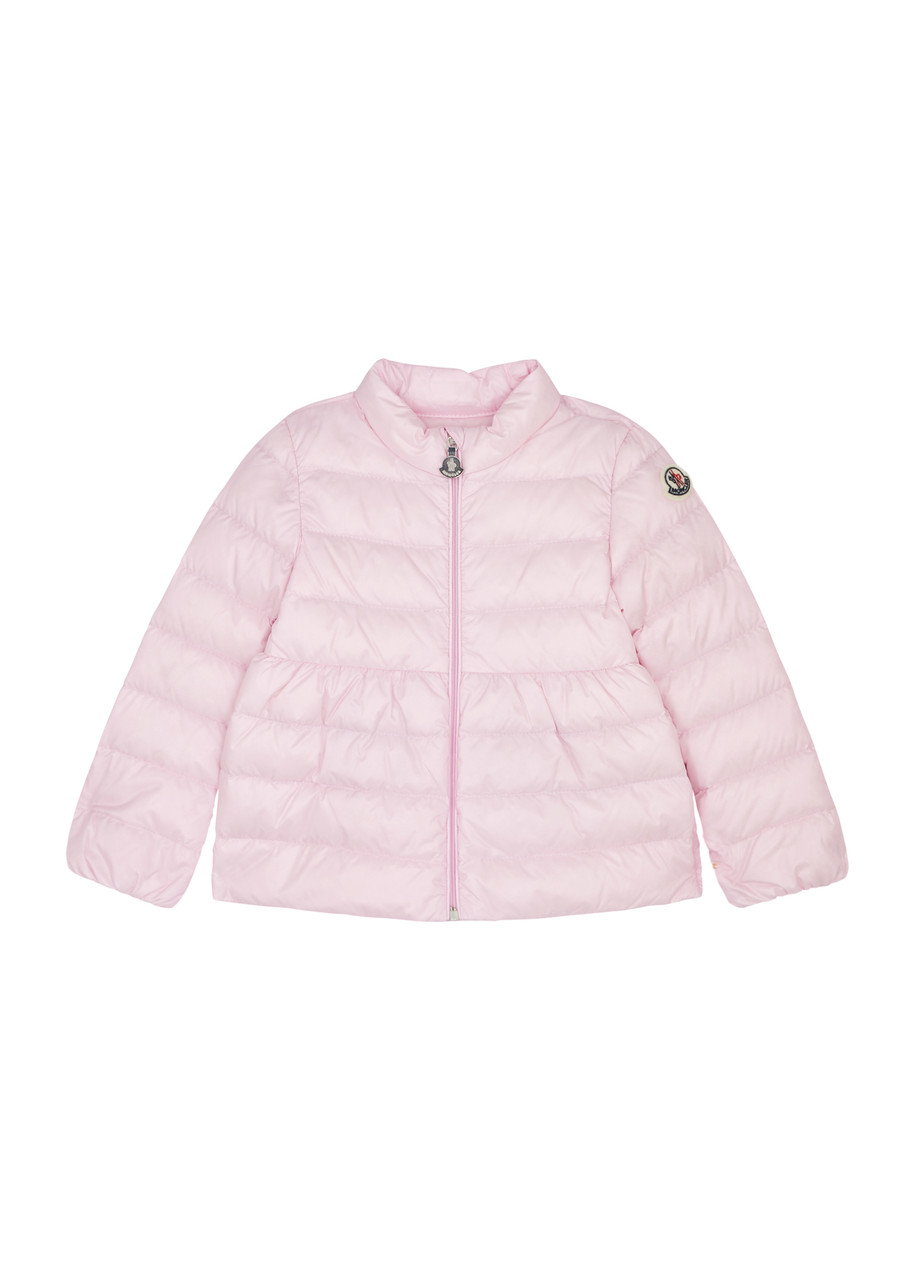 Moncler Kids Joelle Quilted Shell Jacket - Light Pink - 2A (2 Years)