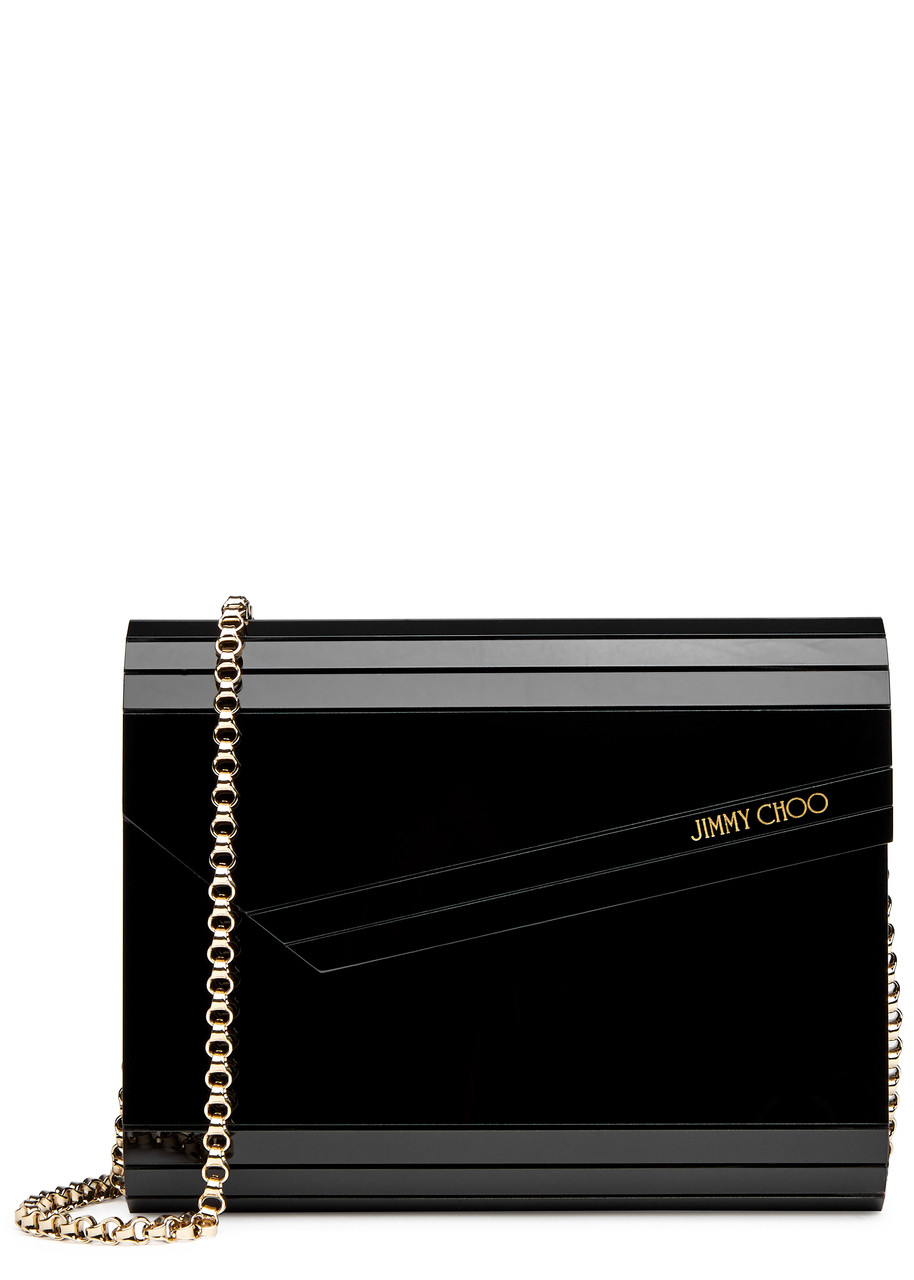 Jimmy Choo Candy Acrylic Clutch - Black - One Size