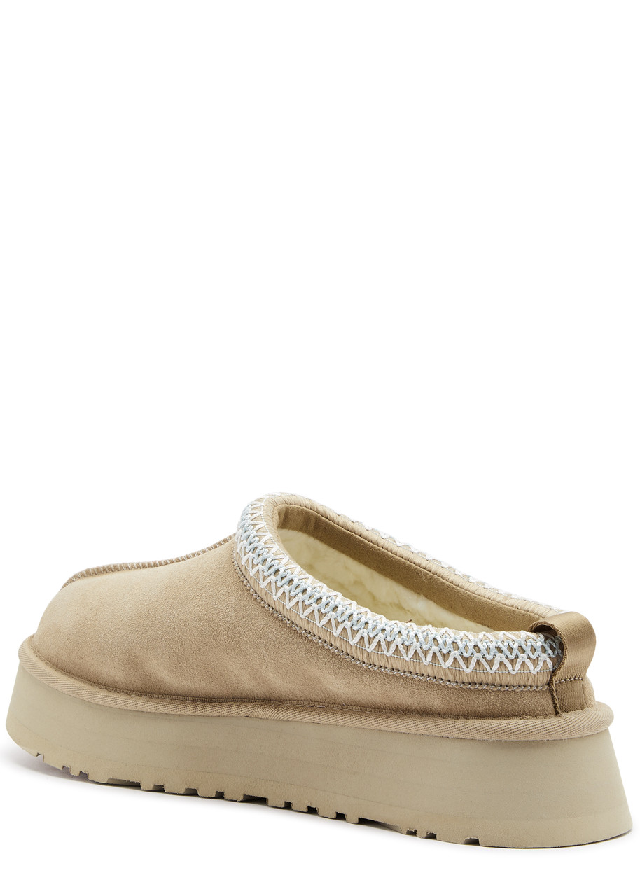  Ugg Tazz Suede Flatform Slippers - Sand - 36 (it36/ Uk3) 