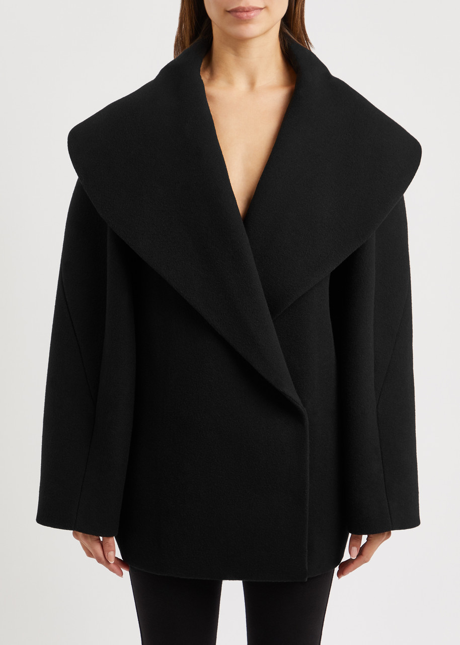  Alaïa Round Wool Jacket - Black - 36 (uk8 / S) 