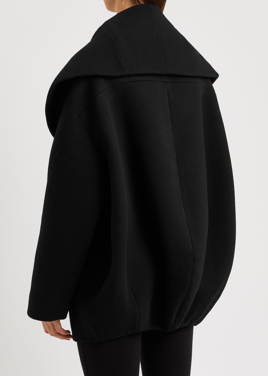  Alaïa Round Wool Jacket - Black - 36 (uk8 / S) 