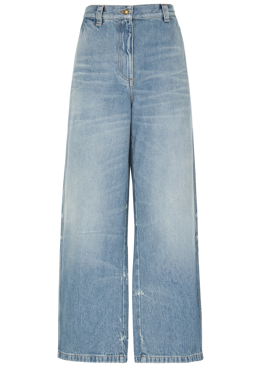 Wide-leg Jeans