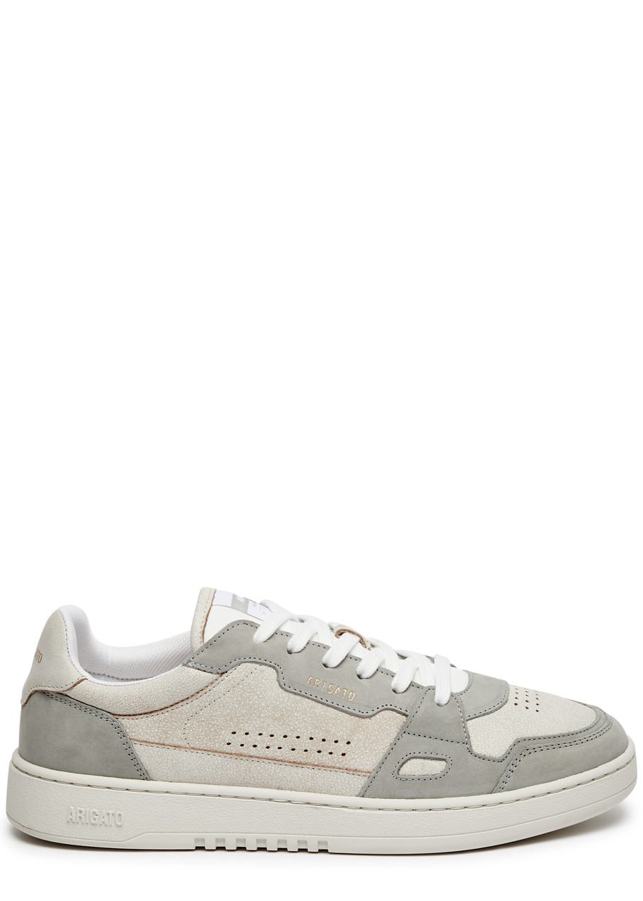 Shop Axel Arigato Dice Lo Panelled Leather Sneakers In Grey