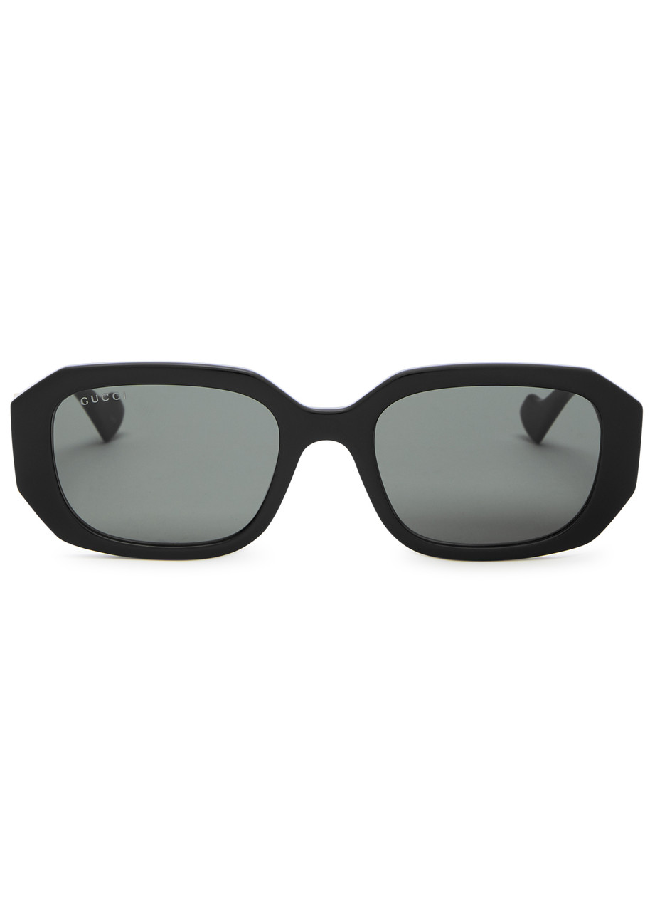 GUCCI GUCCI EYEWEAR RECTANGLE-FRAME WOMEN'S DESIGNER SUNGLASSES