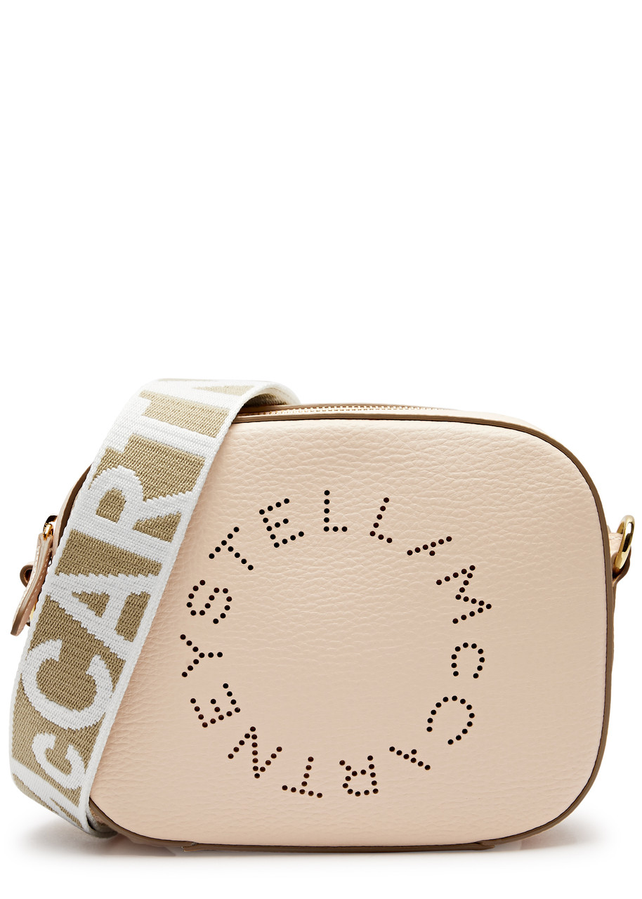 Stella Mccartney Stella Logo Small Camera Bag In Light Pink
