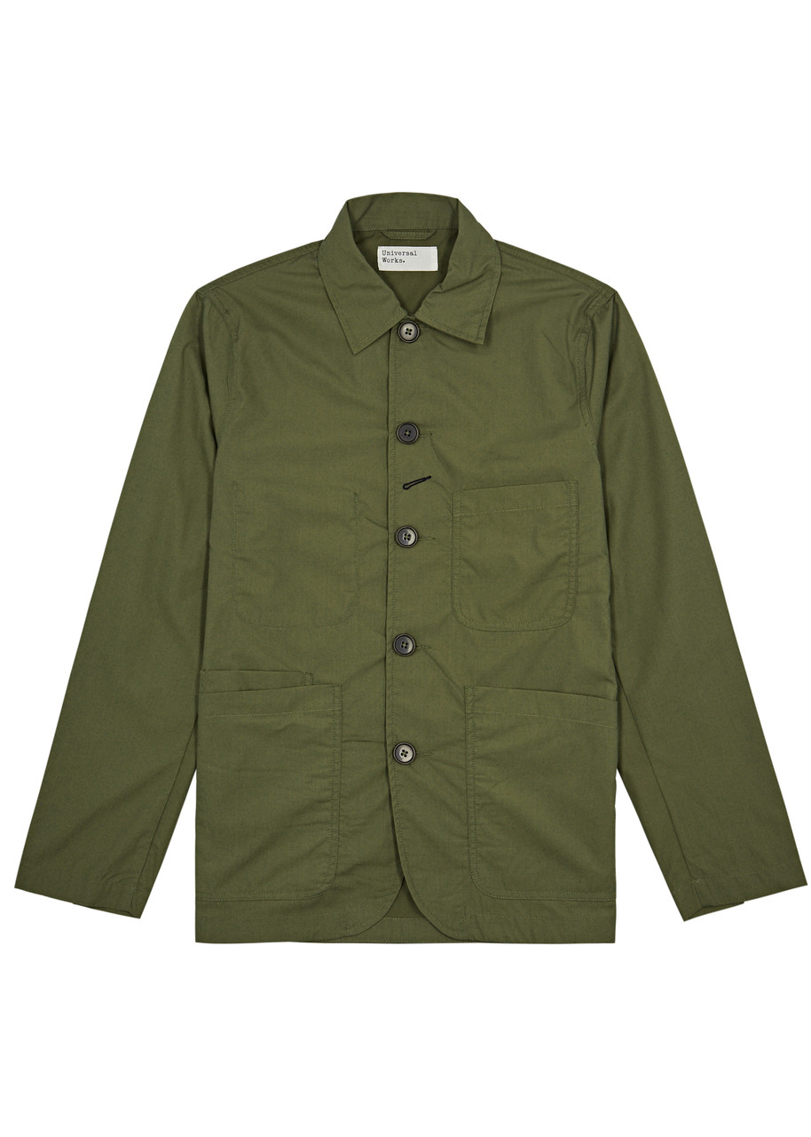 N1 Fleece-Lined Cotton-Twill Bomber Jacket