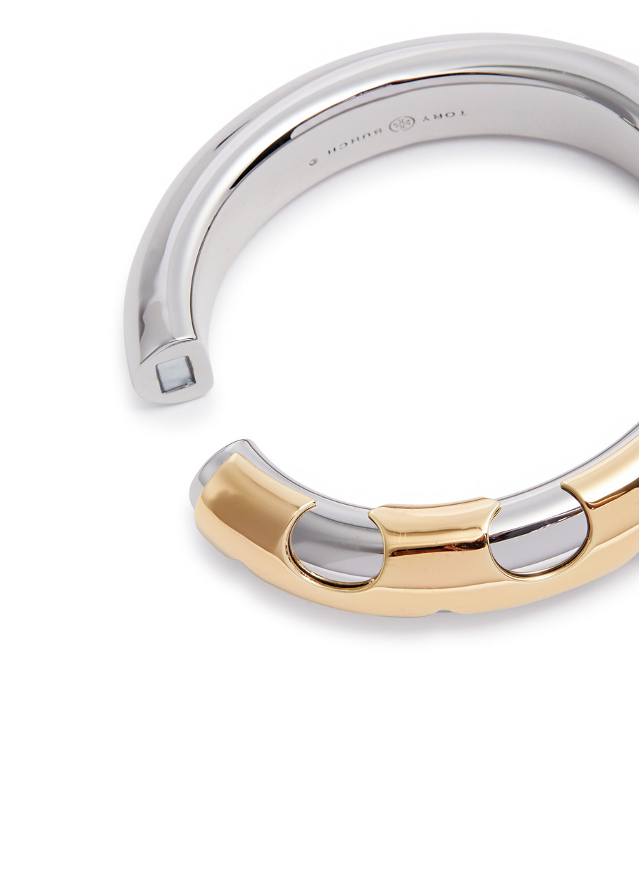  Tory Burch Essential Silver-plated Bangle - One Size 