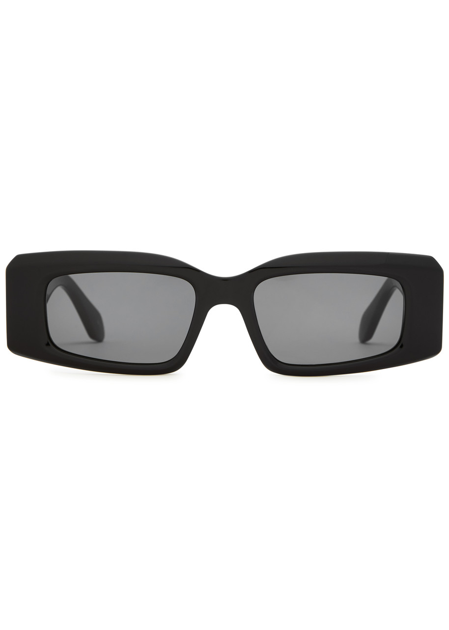 ALAÏA ALAÏA RECTANGLE-FRAME SUNGLASSES