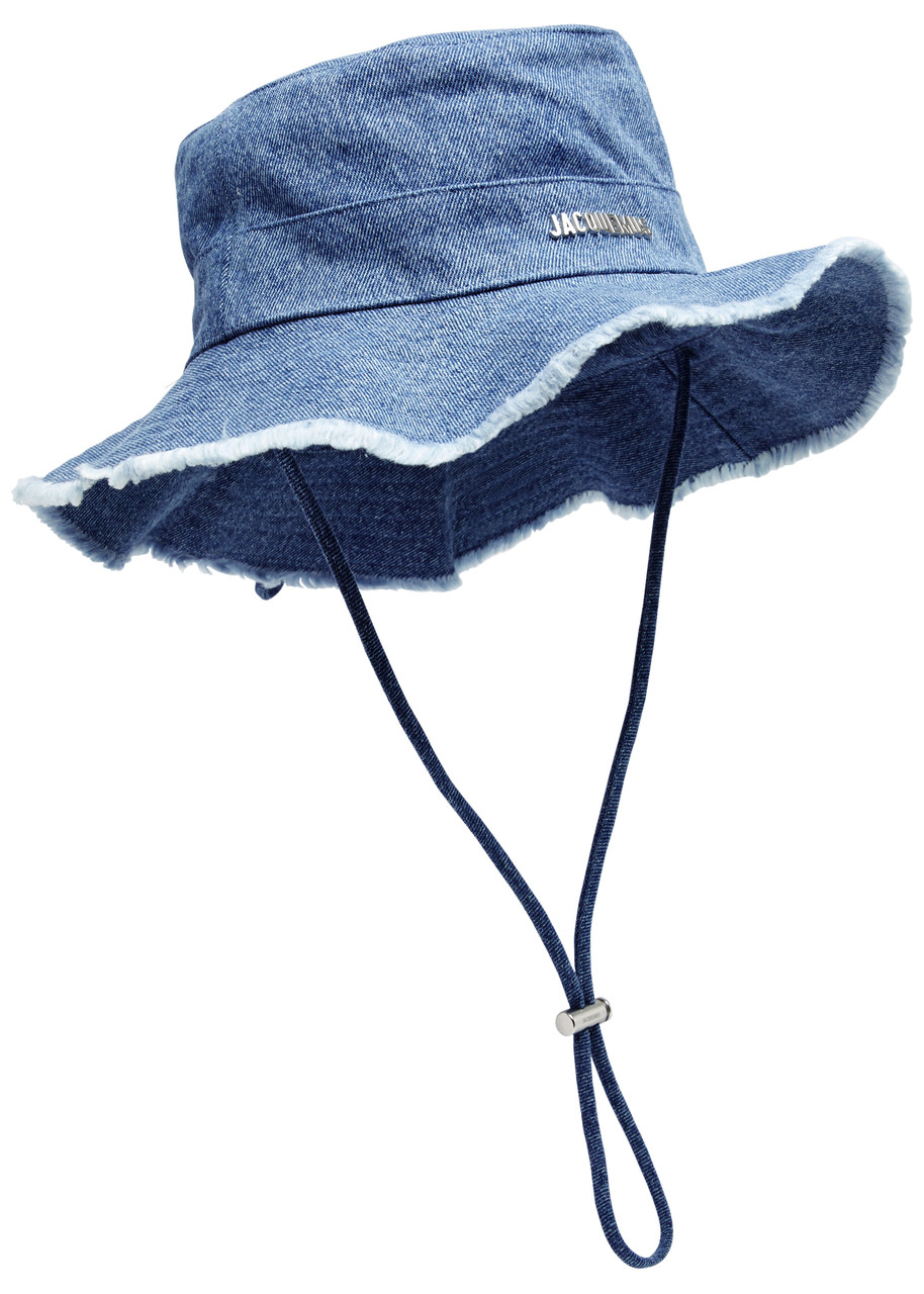 Jacquemus Le Bob Artichaut Denim Bucket hat - Blue - 56 (56cm / S)