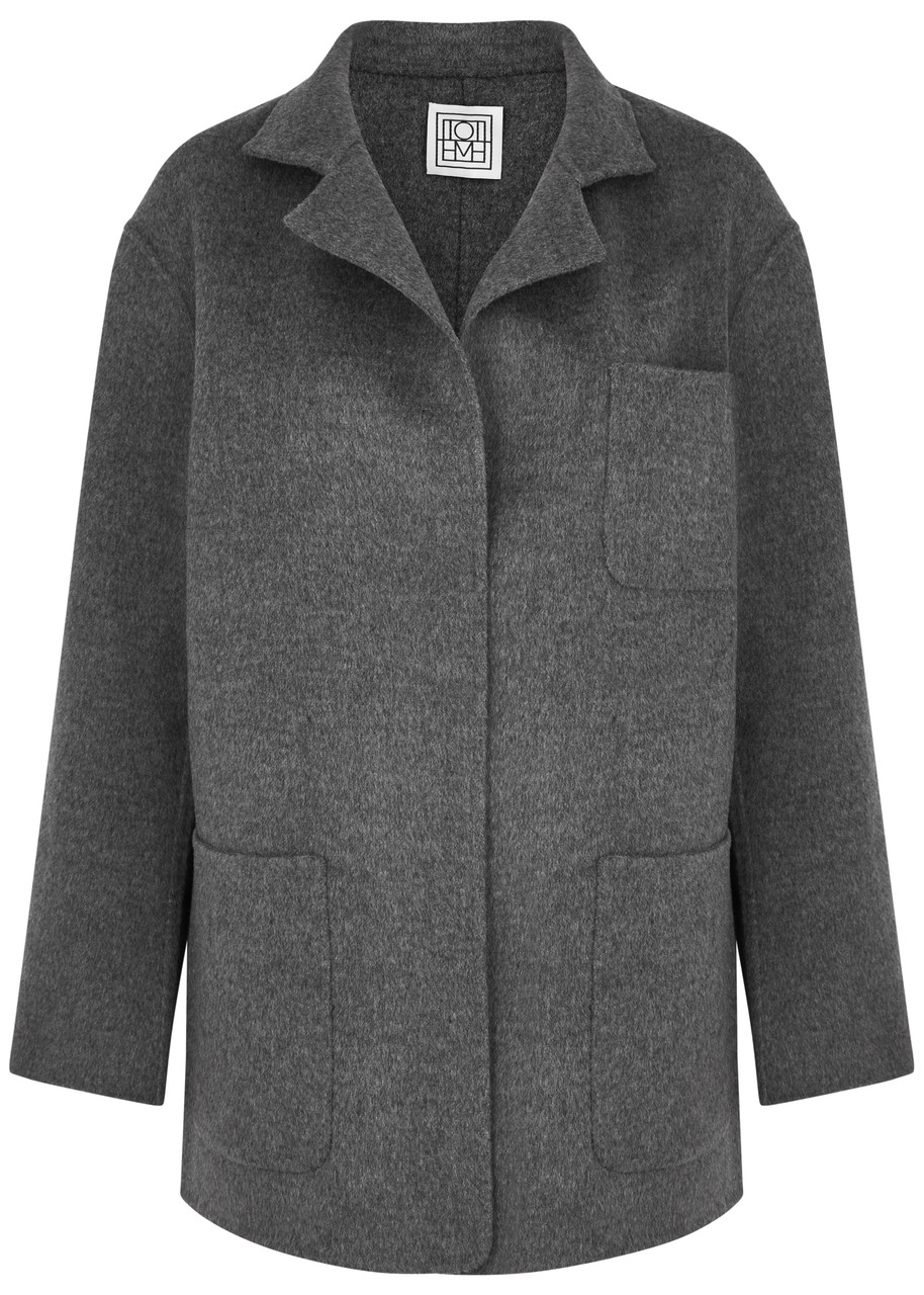 Toteme Wool Jacket - Grey - 38 (UK10 / S)