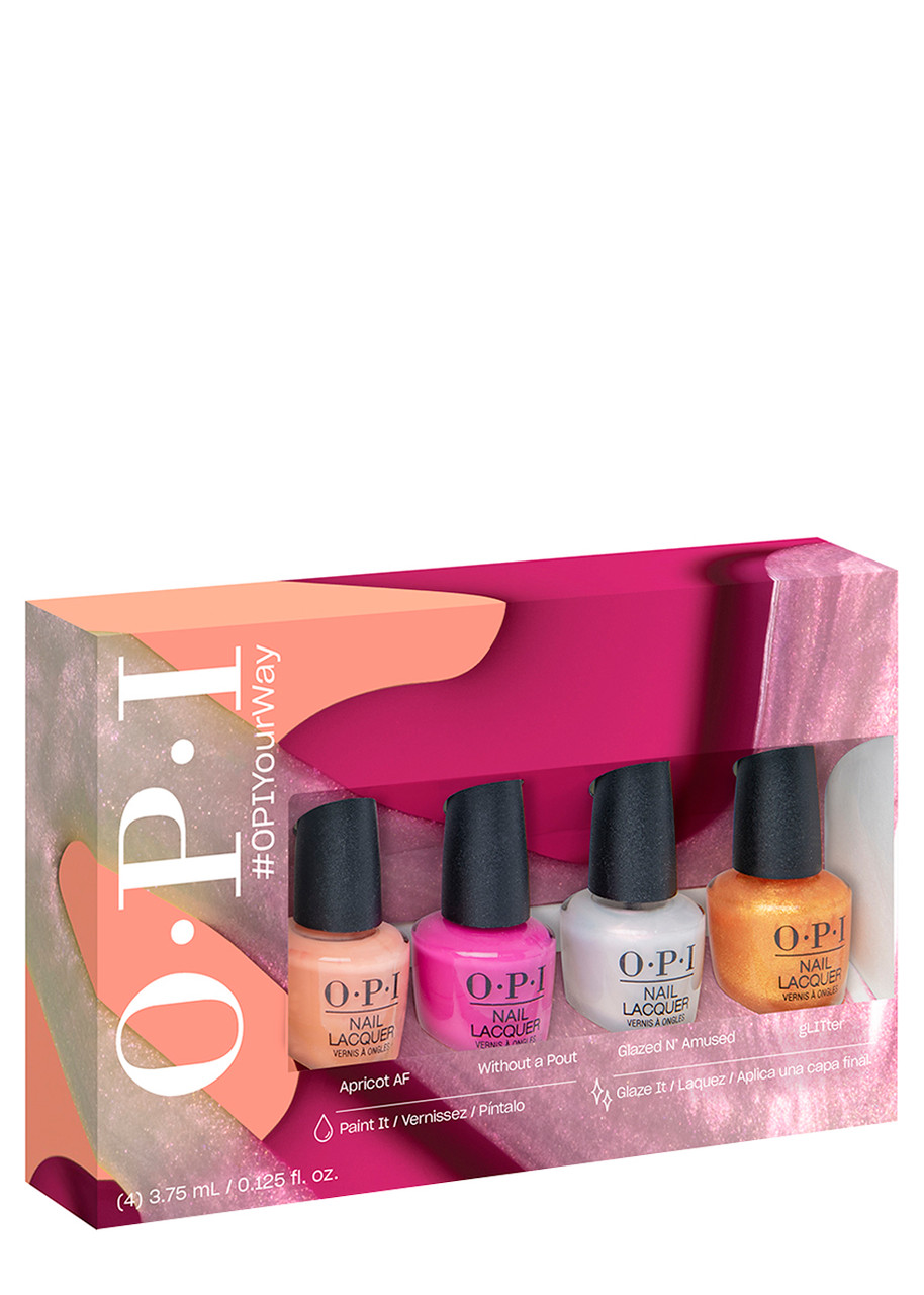  Opi Polish 4 Piece Mini Pack 