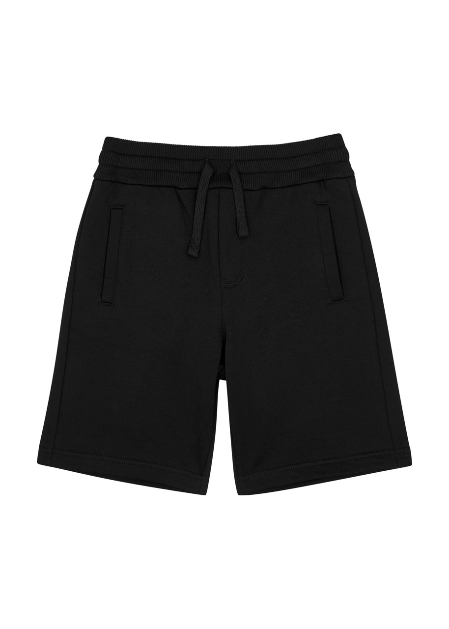 Dolce & Gabbana Kids Cotton Shorts (3-6 Years) In Black