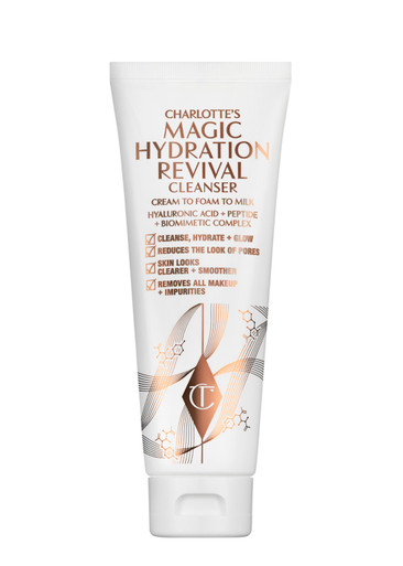 Charlotte Tilbury Magic Hydration Revival Cleanser In White