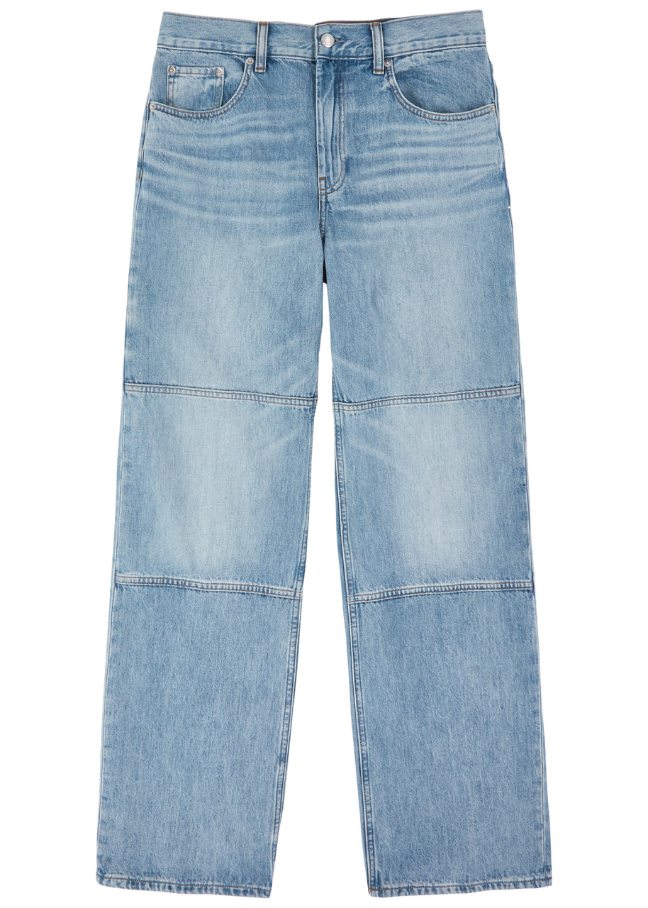 Helmut Lang Carpenter Straight Jeans In Indigo
