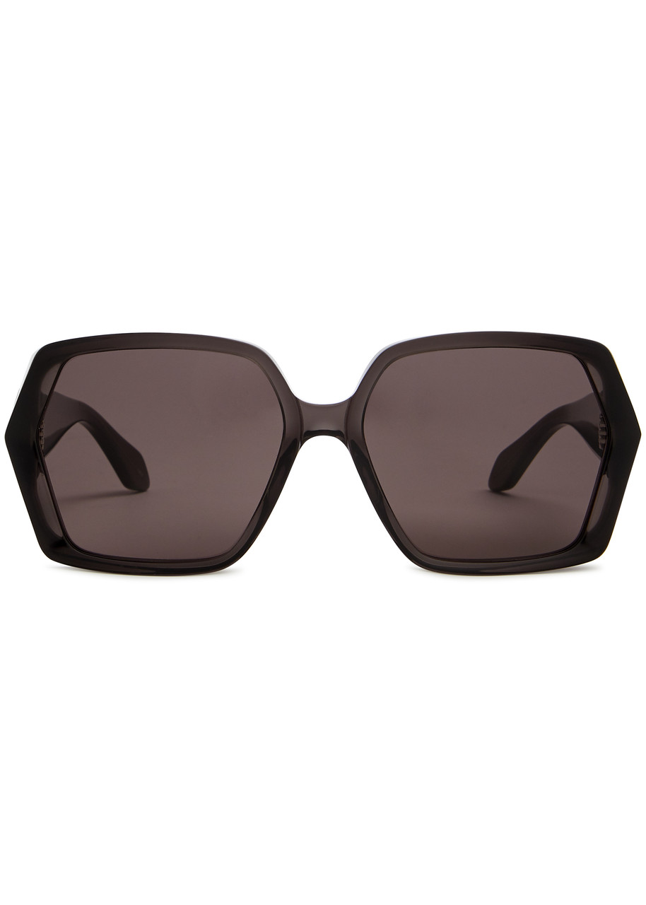 ALAÏA ALAÏA HEXAGON-FRAME SUNGLASSES