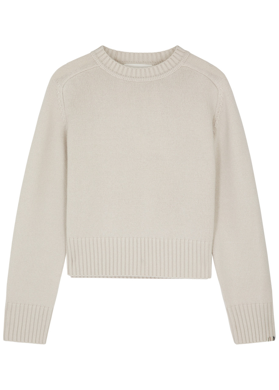 Shop Extreme Cashmere N°167 Please Cashmere Jumper In White