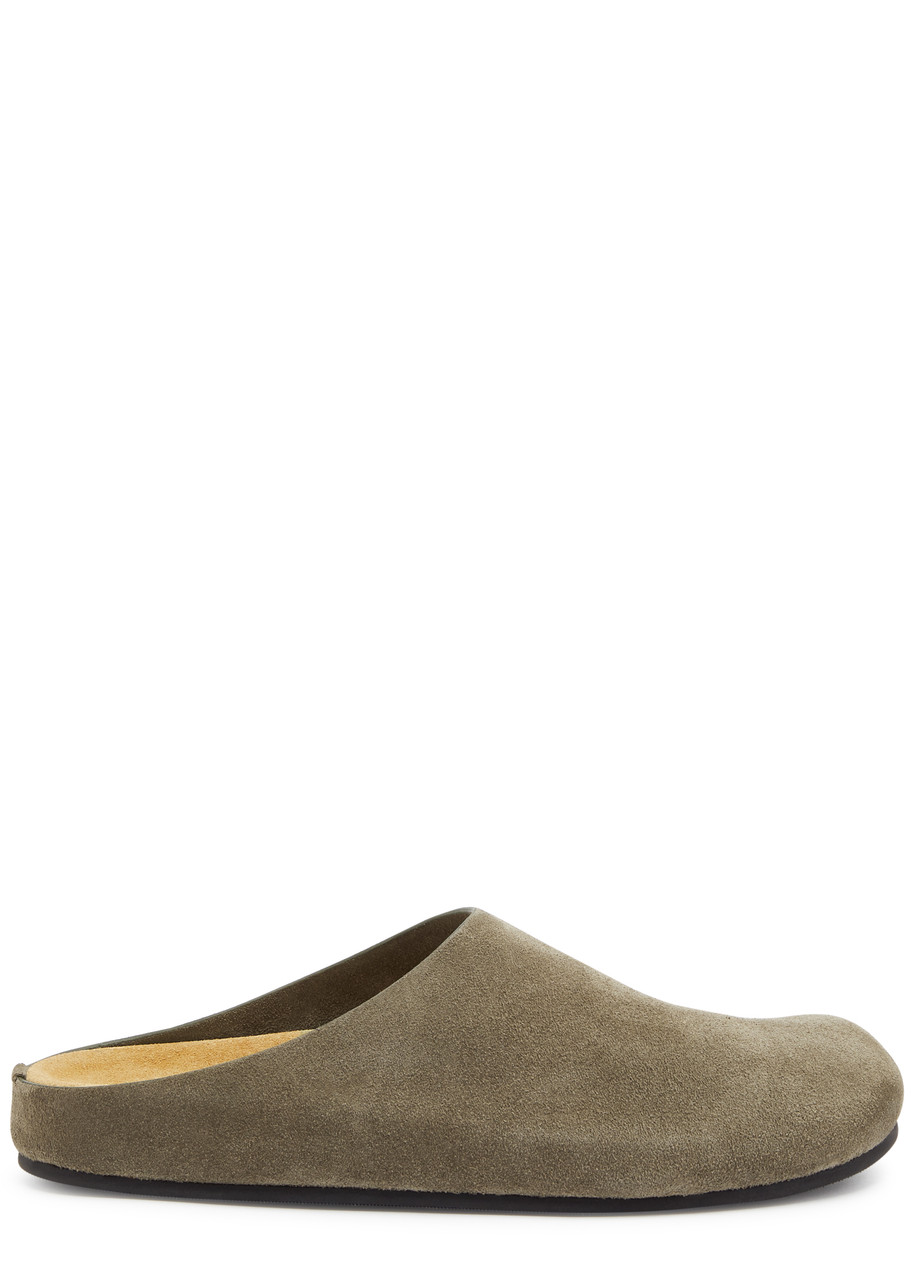 The Row Hugo Suede Mules - Brown - 40 (IT40 / UK7)