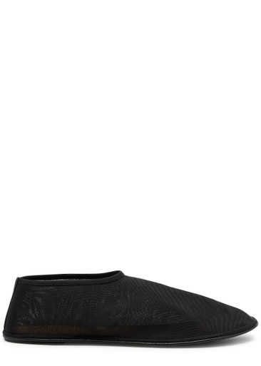 THE ROW Sock mesh ballet flats | Harvey Nichols