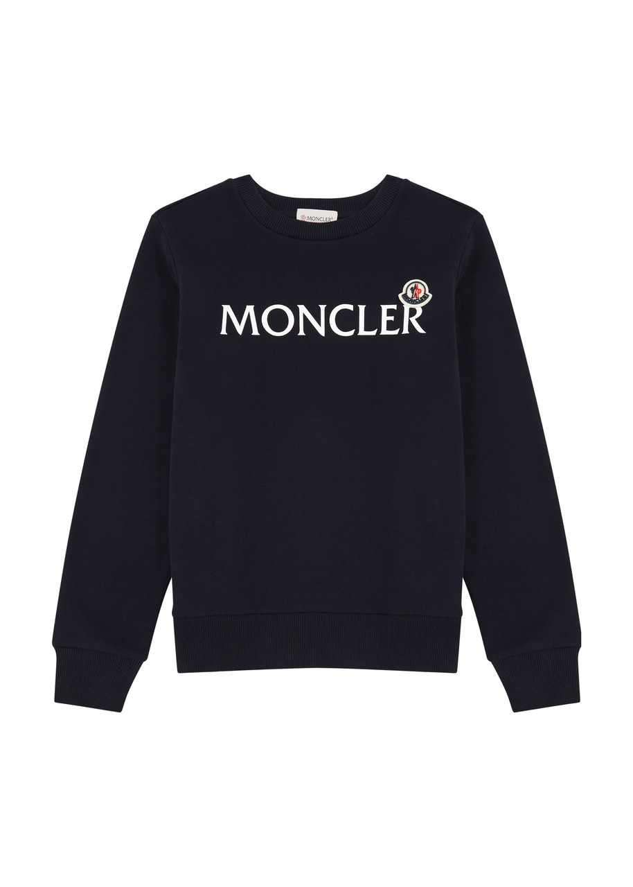 MONCLER KIDS LOGO COTTON SWEATSHIRT (8-10 YEARS)