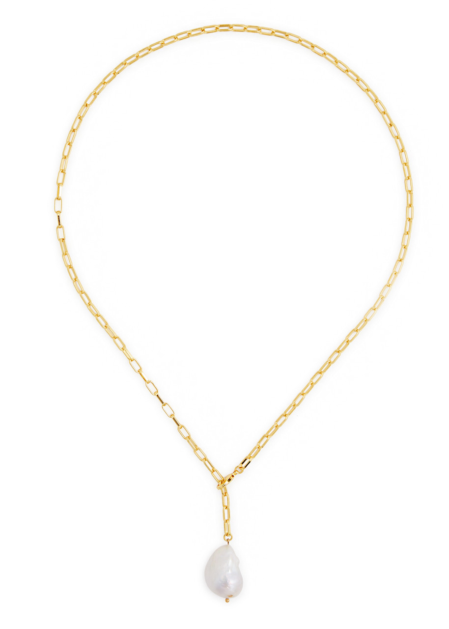 X Polly Sayer 18kt Gold-plated Necklace