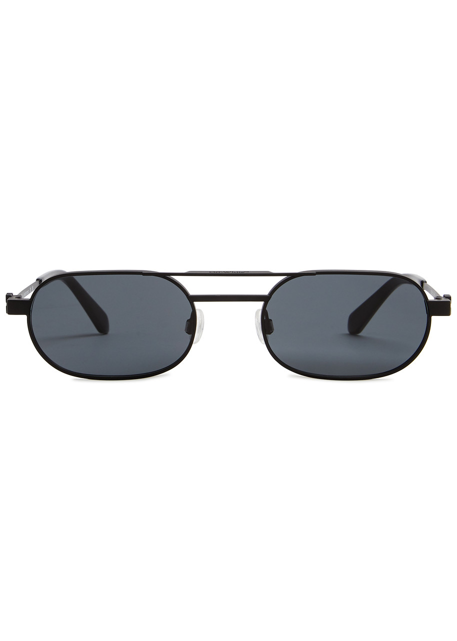OFF-WHITE OFF-WHITE VAIDEN OVAL-FRAME SUNGLASSES