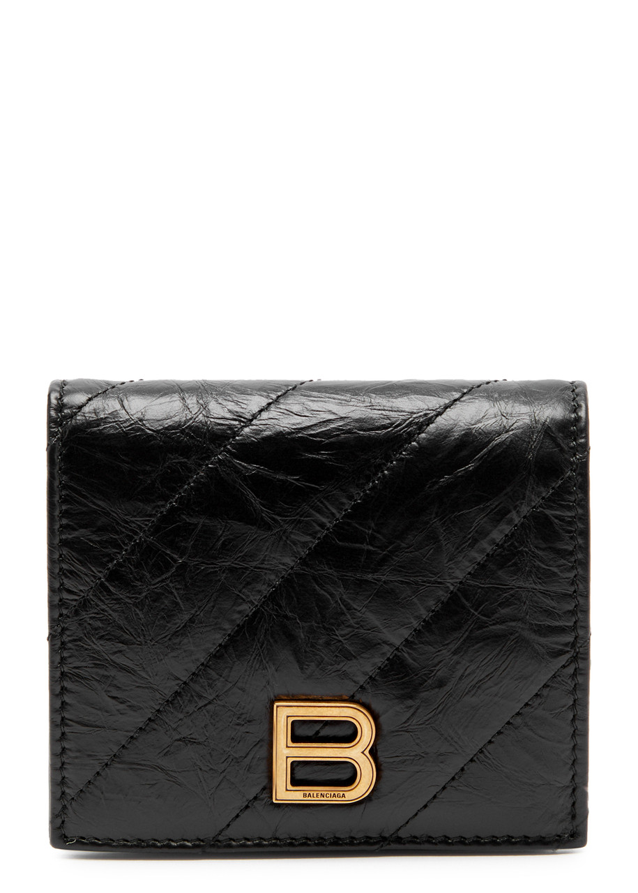 Crush Crinkled Leather Wallet