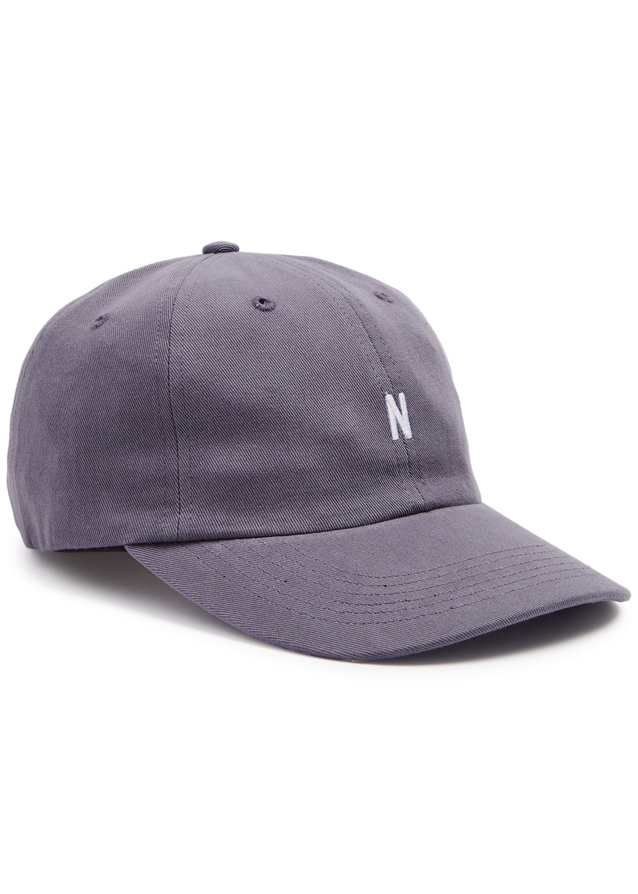 Norse Projects Sports Logo Cotton-twill Cap In Metallic