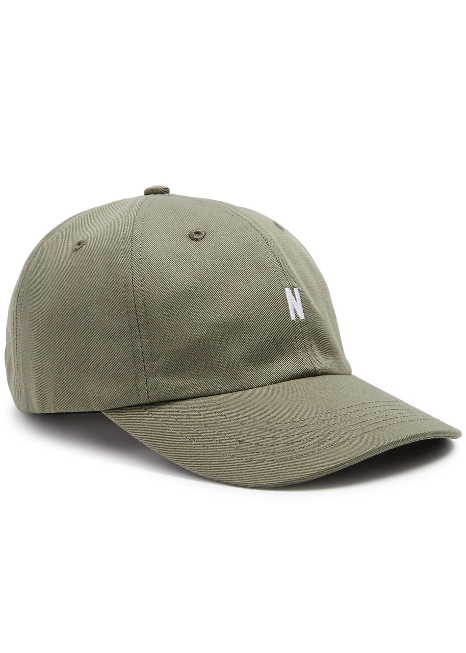 Norse Projects Sports Logo Cotton-twill Cap In Metallic