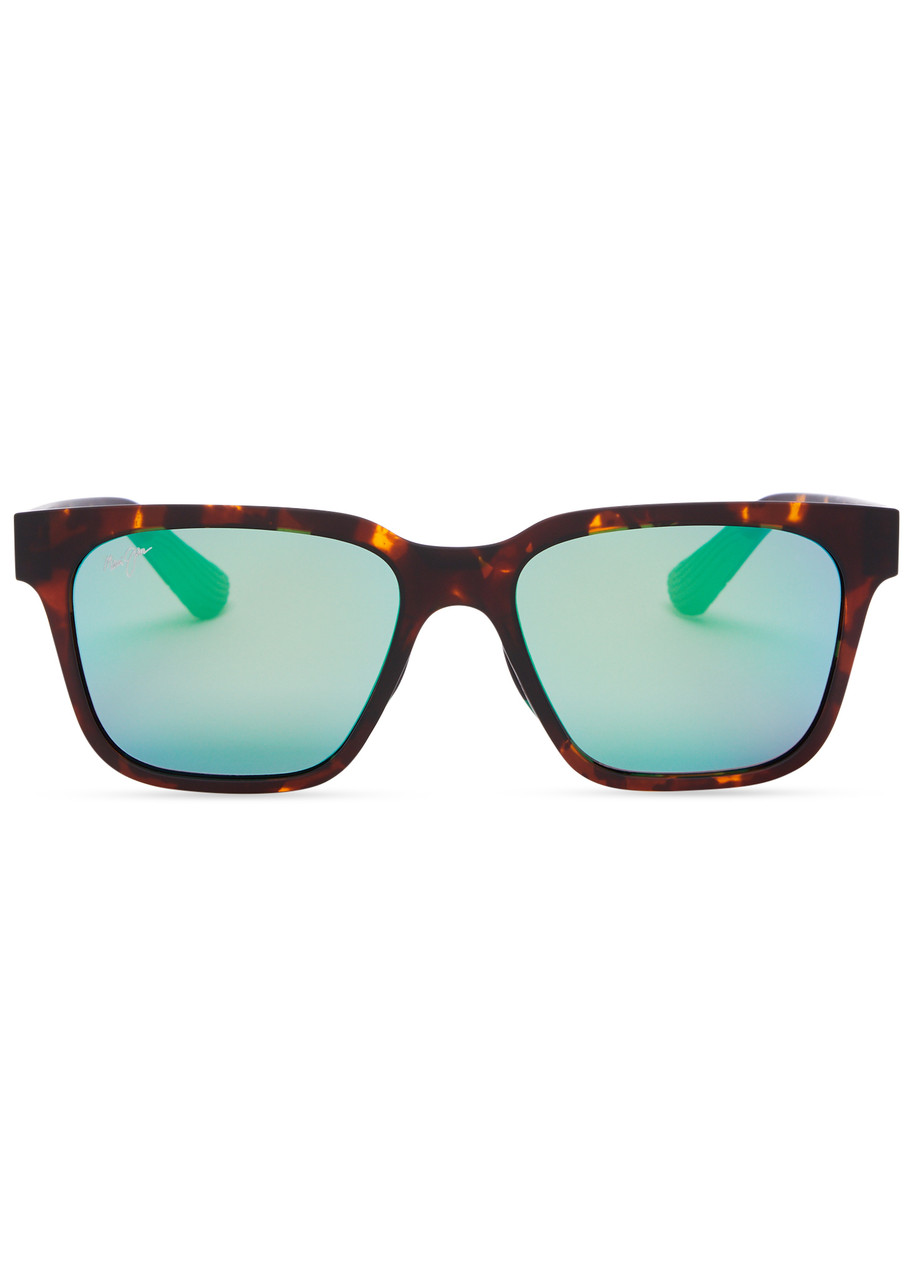 MAUI JIM MAUI JIM PUNKIKAI WAYFARER-STYLE SUNGLASSES