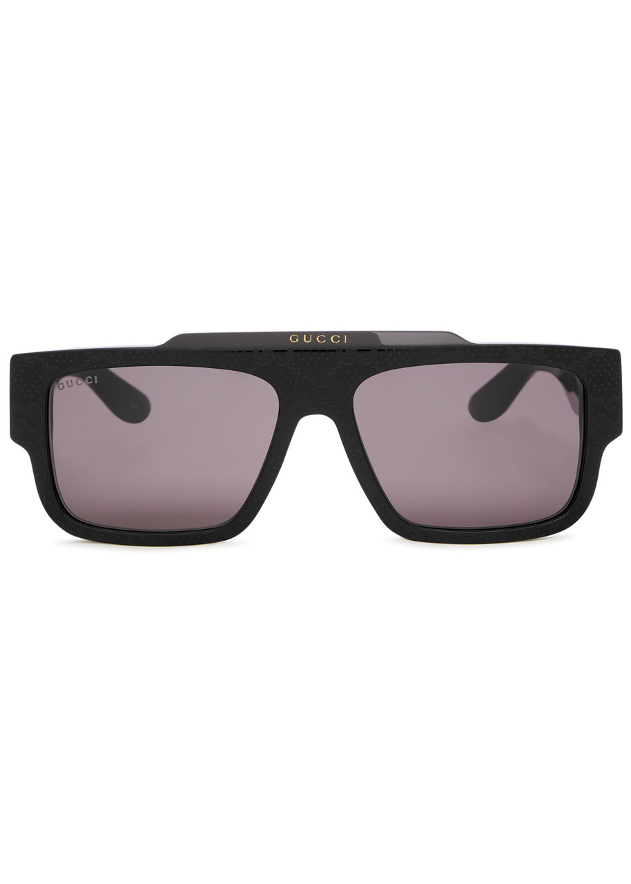 Gucci Ssima D-frame Sunglasses In Black