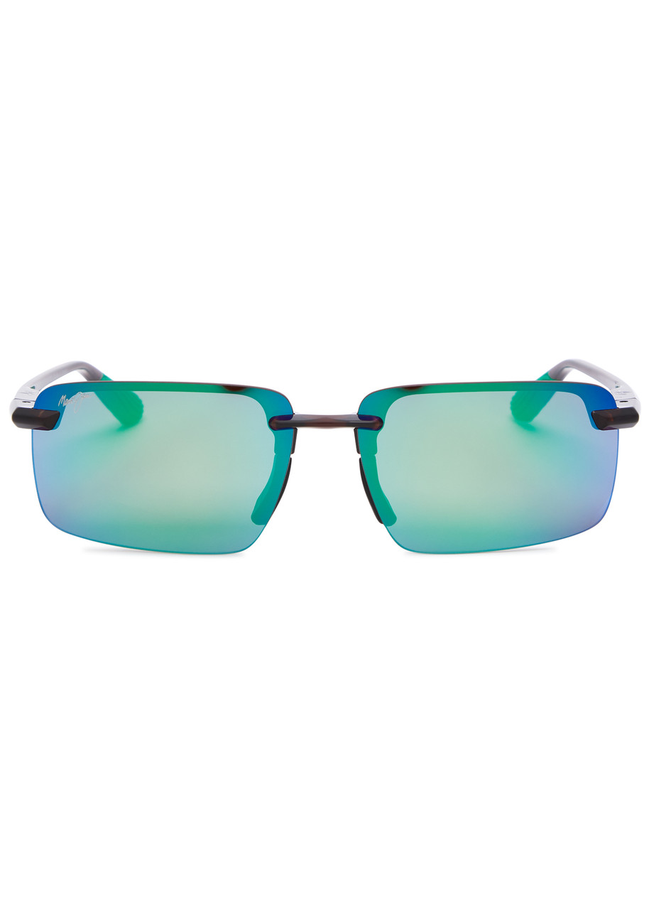 MAUI JIM MAUI JIM RIMLESS RECTANGLE-FRAME SUNGLASSES