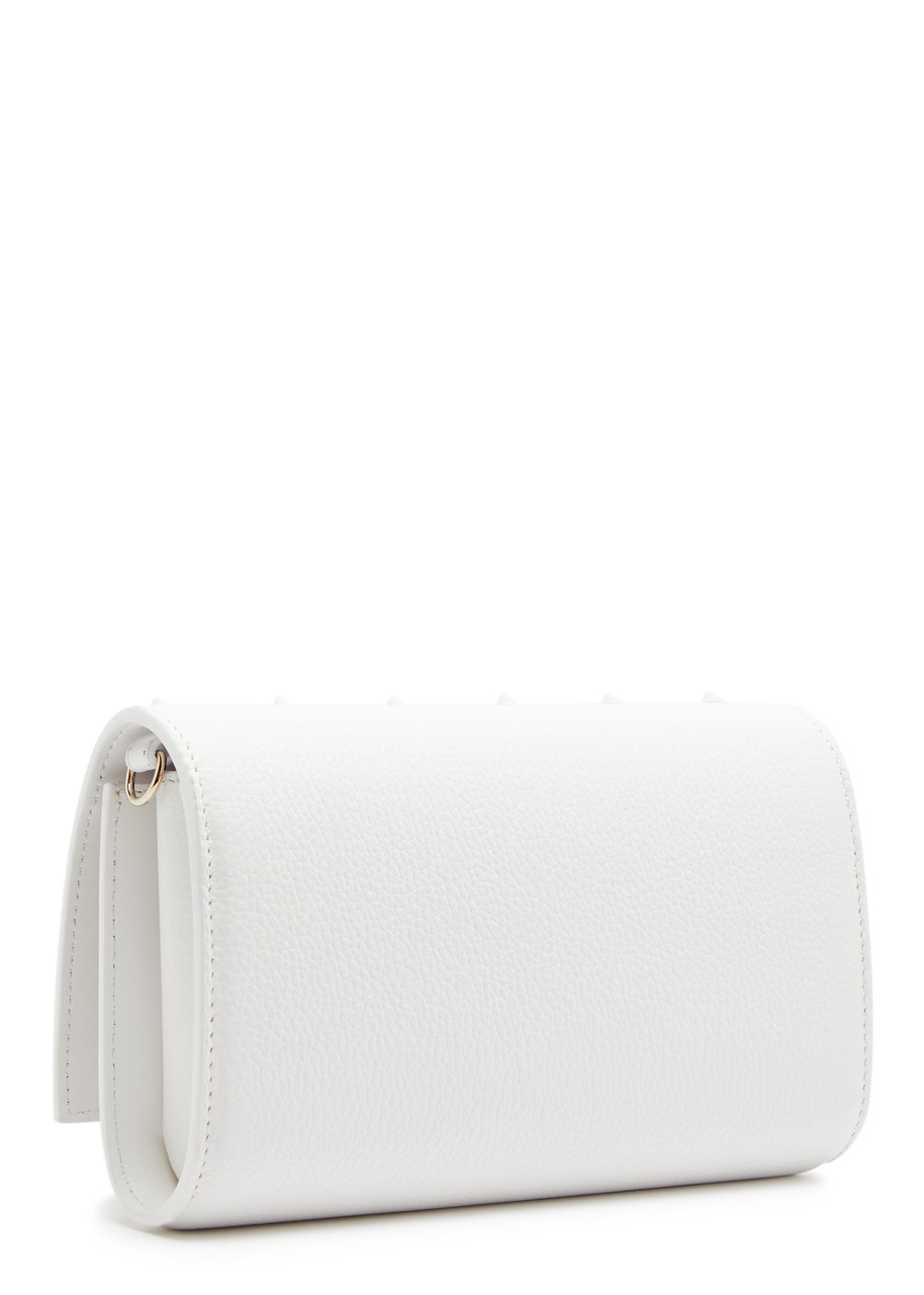 CHRISTIAN LOUBOUTIN CHRISTIAN LOUBOUTIN PALOMA EMBELLISHED LEATHER WALLET-ON-CHAIN