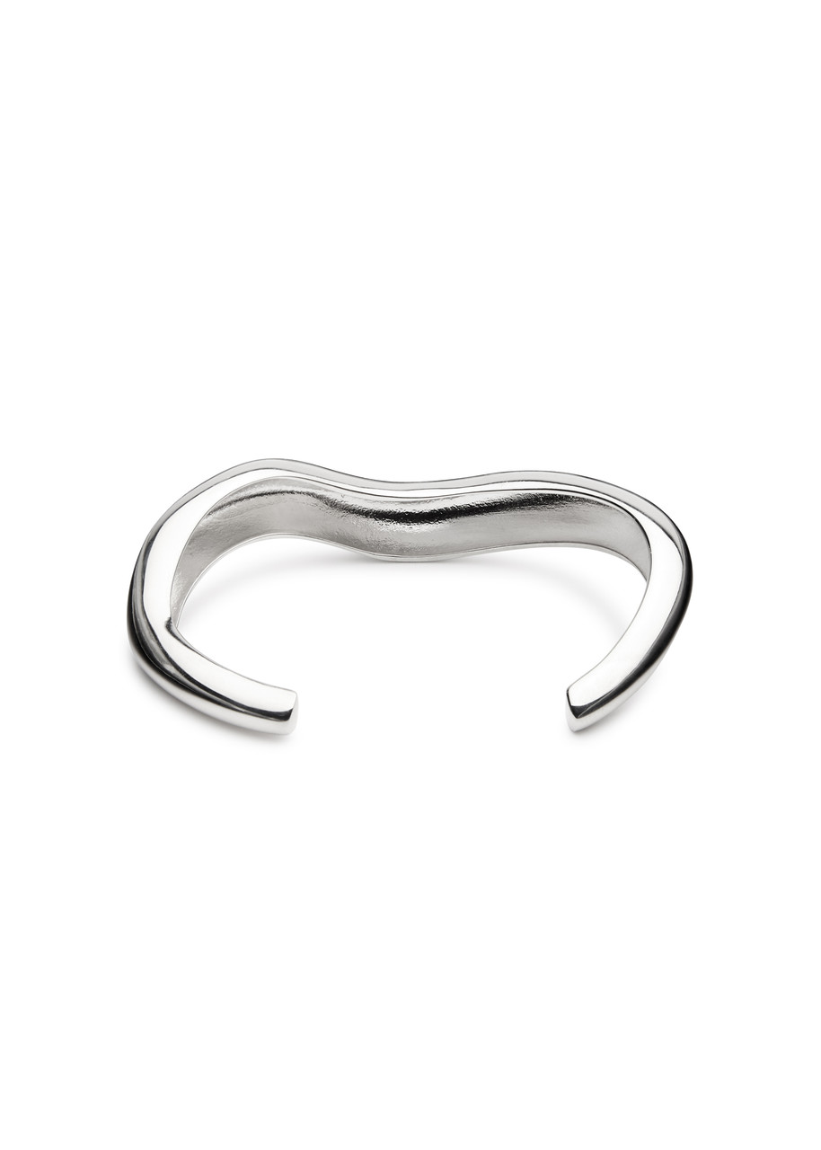  Agmes Astrid Medium Sterling Silver Cuff - One Size 