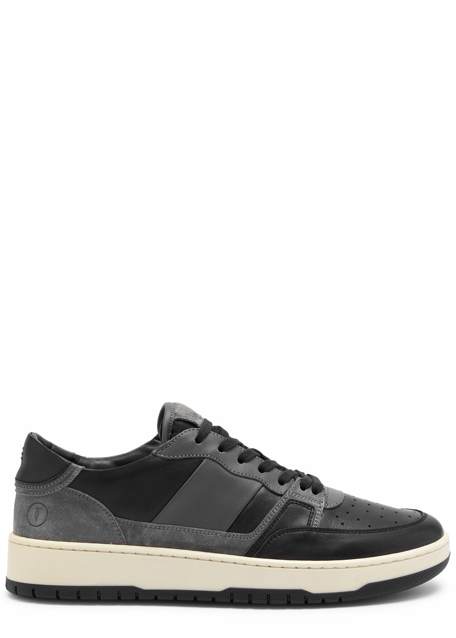 Pillar Alpha Panelled Leather Sneakers