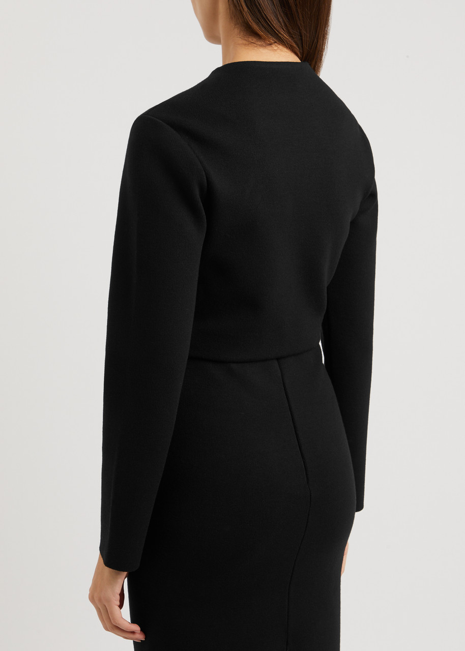  Alaïa Double-breasted Wool-blend Cardigan - Black - 38 (uk10 / S) 