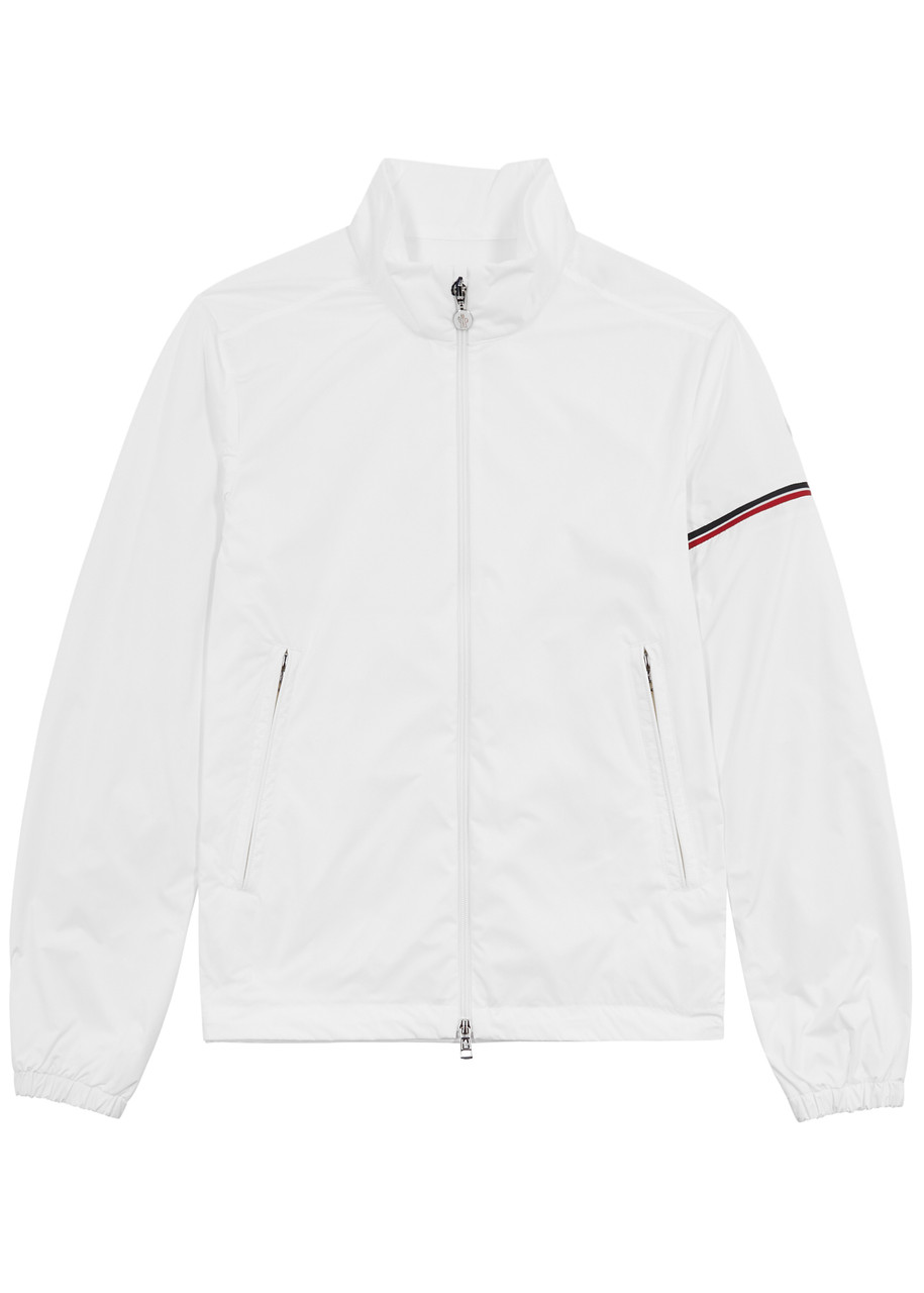 Shop Moncler Ruinette Nylon Jacket In White