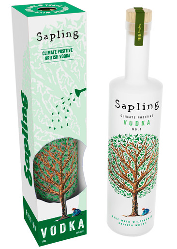 Harvey Nichols Sapling Vodka In A Gift Box