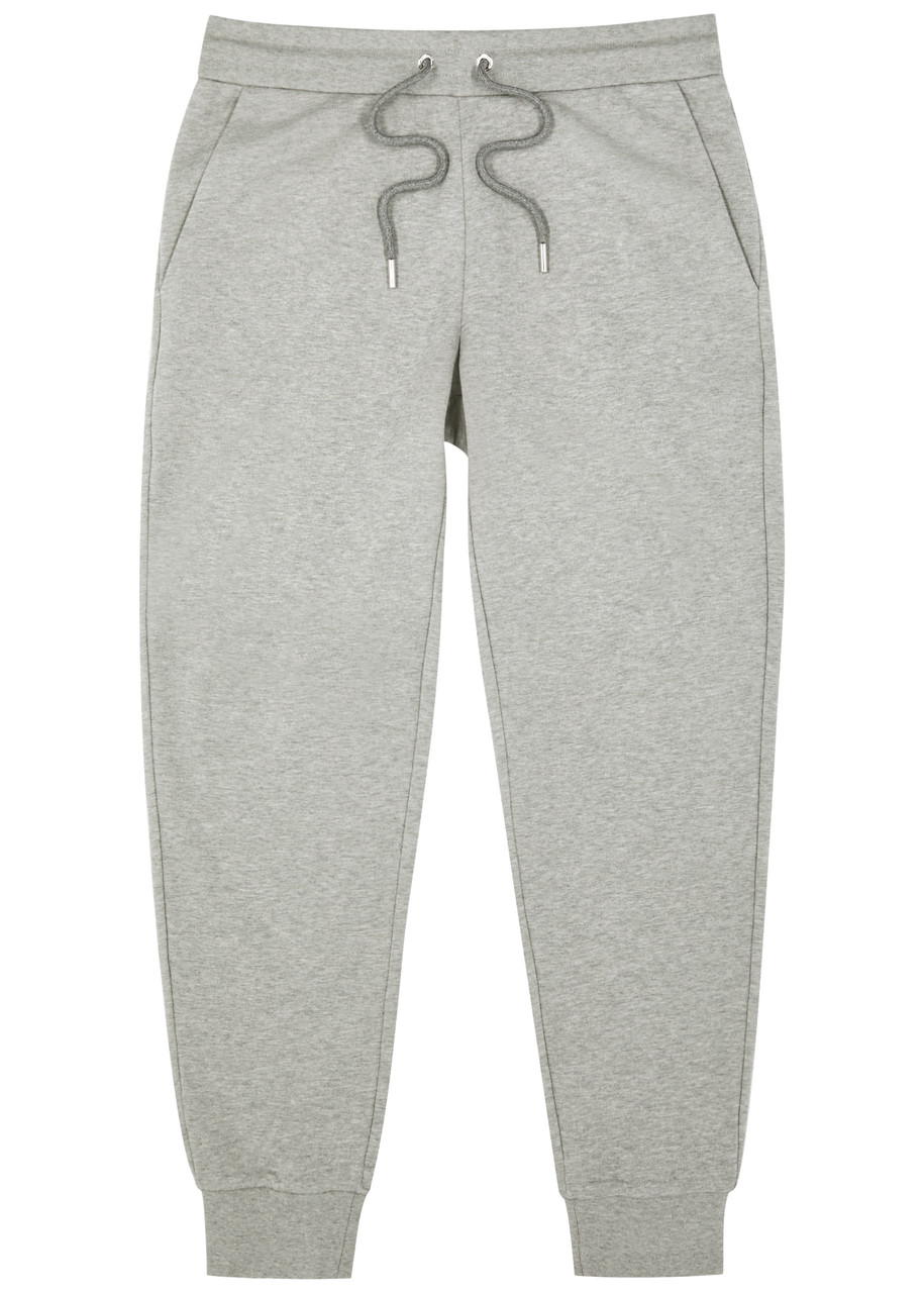 Moncler Logo Cotton Sweatpants - Grey - L